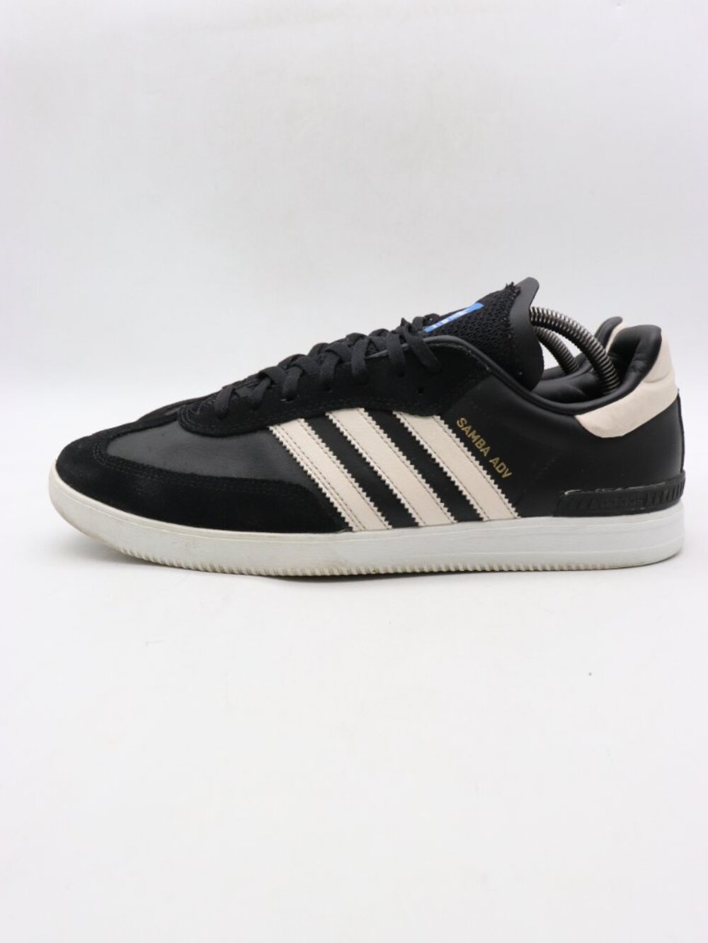 Adidas Samba ADV Originals Men's Size 10 Black Skateboarding Sneakers BY3928 - Picture 4 of 9